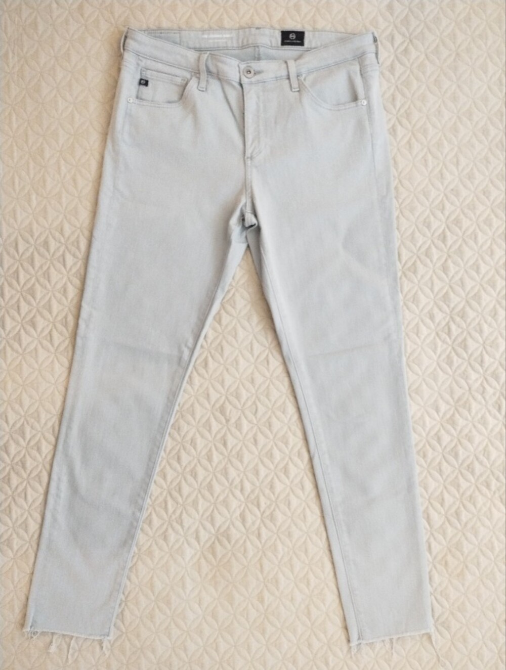 Adriano Goldschmied AG Legging Ankle in Misty Mirror Stretch Skinny Jeans 30R